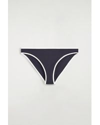 COS - Contrast-Trimmed Bikini Briefs - Lyst