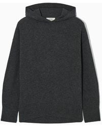 COS - Kapuzenpullover Aus Reinem Kaschmir - Lyst