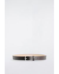 COS - Grained-Leather Belt - Lyst