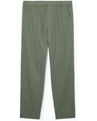 COS - Twill Tapered Pants - Lyst