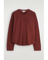 COS - Circle-Cut Merino Wool Cardigan - Lyst
