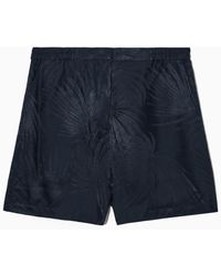 COS - Silk-blend Jacquard Shorts - Lyst