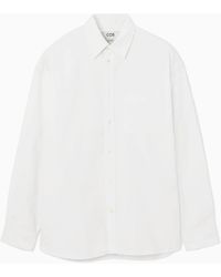 COS - Wide Oxford Shirt - Oversized - Lyst