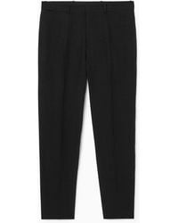 COS - Tapered Linen Pants - Lyst