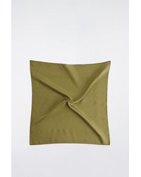 COS - Silk Handkerchief Scarf - Lyst