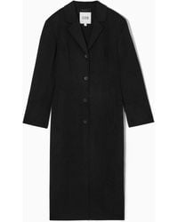 COS - Tailored Double-faced Wool Coat - Lyst