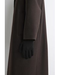 COS - Gerippte Wollhandschuhe - Lyst
