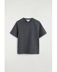 COS - Clean Cut T-Shirt - Lyst