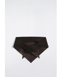 COS - Suede Triangle Scarf - Lyst