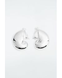 COS - Seashell-shaped Clip-on Earrings - Lyst