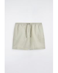 COS - Striped Seersucker Drawstring Swim Shorts - Lyst