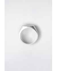 COS - Classic Signet Ring - Lyst