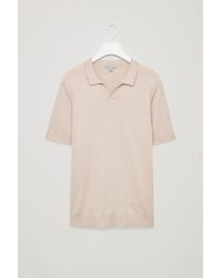 cos cotton knit polo