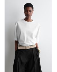 COS - Oversized-T-Shirt - Lyst