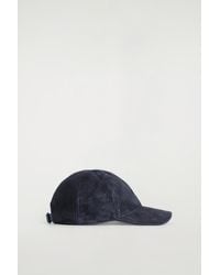 COS - Suede Baseball Cap - Lyst