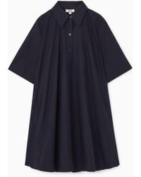 COS - A-line Mini Shirt Dress - Lyst
