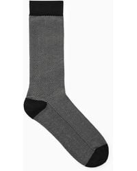 COS - Herringbone Socks - Lyst