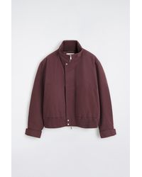 COS - Padded Funnel-Neck Bomber Jacket - Lyst