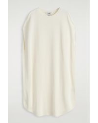 COS - Circle-Cut Knitted Dress - Lyst