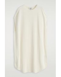 COS - Circle-Cut Knitted Dress - Lyst