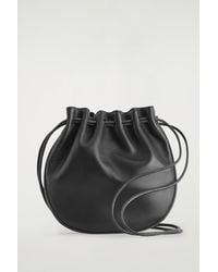COS - Gathered Pouch Bag - Lyst