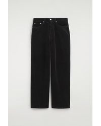 COS - Facade Corduroy Straight-Leg Jeans - Lyst