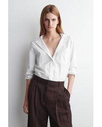 COS - Elegantes Hemd Aus Pima-Baumwolle - Lyst