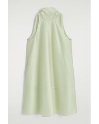 COS - Fluid Halterneck Mini Dress - Lyst