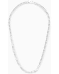 COS - Contrast-chain Necklace - Lyst