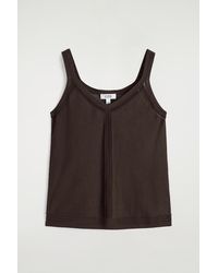 COS - Open-Knit Detail Tank Top - Lyst