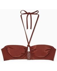 COS - Underwired Halterneck Bikini Top - Lyst