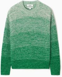 COS - Gradient Silk-blend Sweater - Lyst