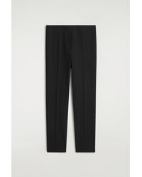 COS - Slim Wool-Blend Trousers - Lyst