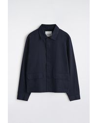 COS - Relaxed Cotton-Linen Overshirt - Lyst