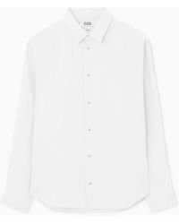 COS - Wide Oxford Shirt - Oversized - Lyst