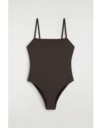 COS - Bonded Swimsuit - Lyst