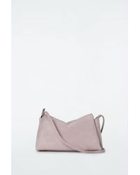 COS - Tome Mini Crossbody Bag - Suede - Lyst