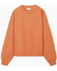 COS - Oversized Jersey Sweatshirt - Lyst