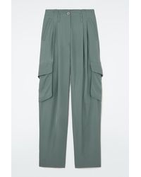 COS - Paperbag Utility Trousers - Lyst