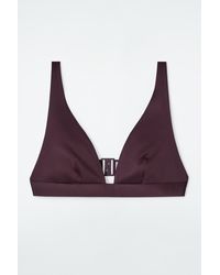 COS - Scuba Bikini Top - Lyst