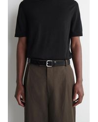 COS - Ledergürtel - Lyst