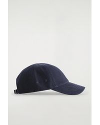COS - Cotton-Canvas Baseball Cap - Lyst