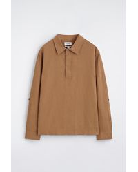 COS - Linen Popover Shirt - Lyst