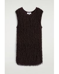 COS - Fringed Knitted Top - Lyst