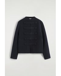 COS - Double-Faced Wool Uniform Jacket - Lyst