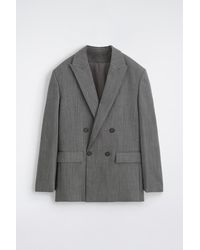COS - Double-Breasted Wool Blazer - Lyst