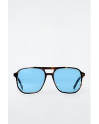 COS - Oversized Square-Frame Aviator Sunglasses - Lyst