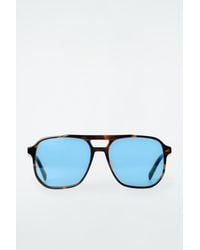 COS - Oversized Square-Frame Aviator Sunglasses - Lyst