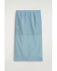 COS - Sheer Column Skirt - Lyst