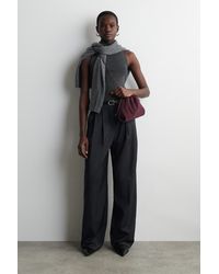 COS Canopy Mini Crossbody Bag - Nylon in Red | Lyst